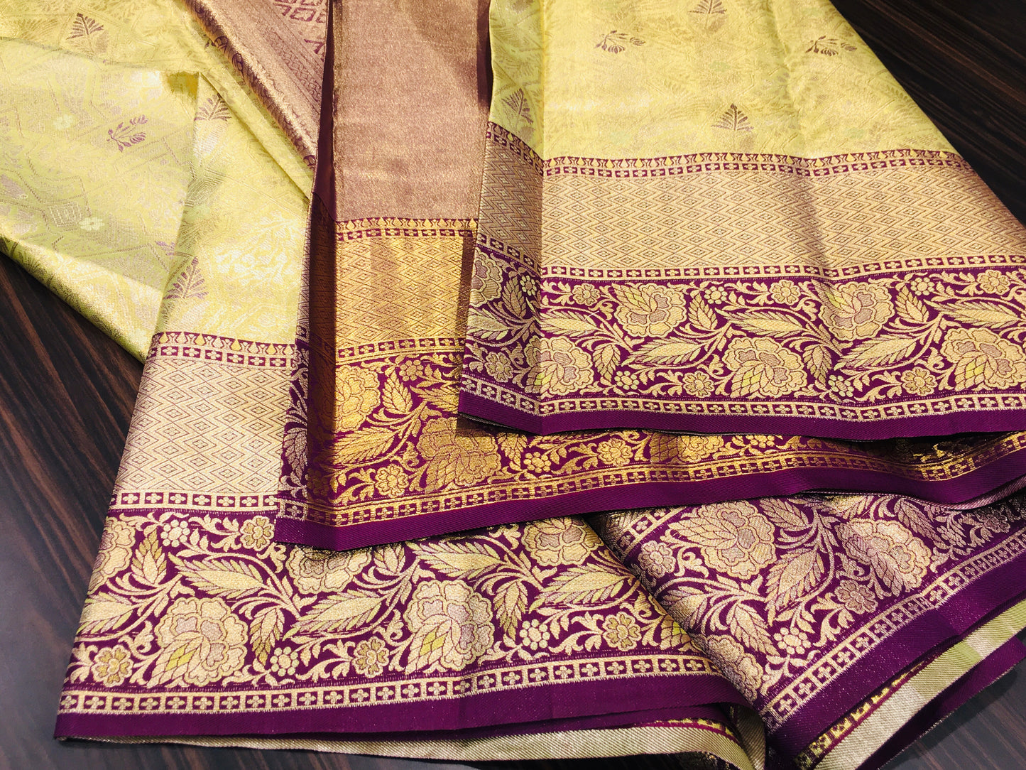 Semi Kanchipuram tissue