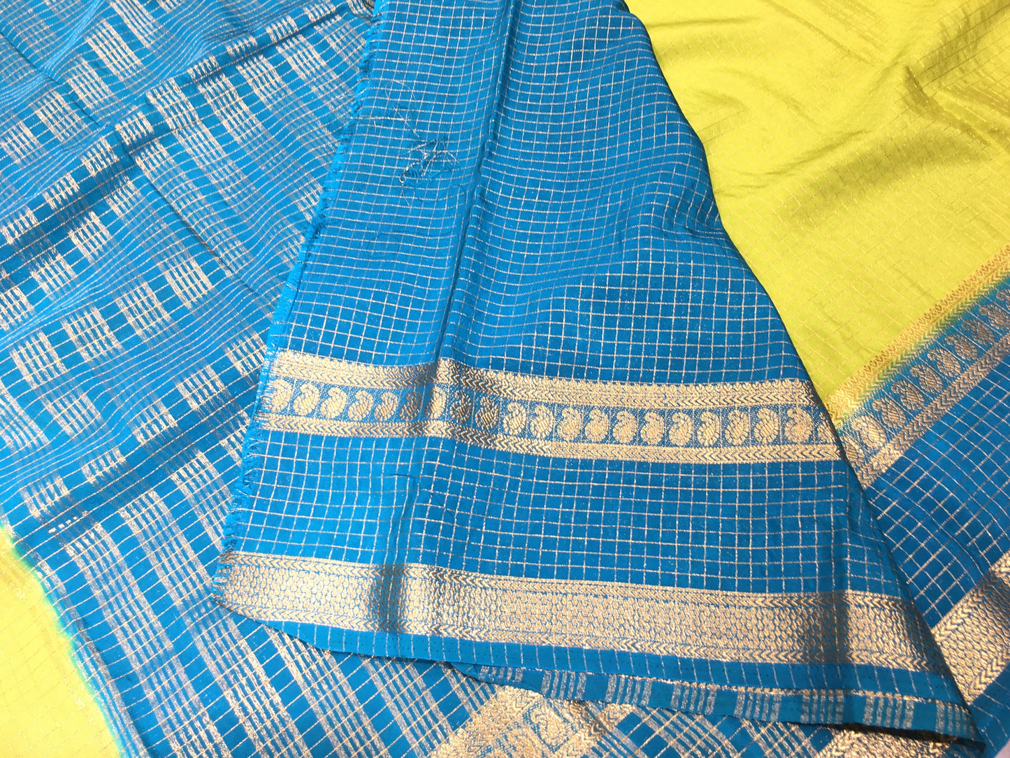 Semi Mysore crape