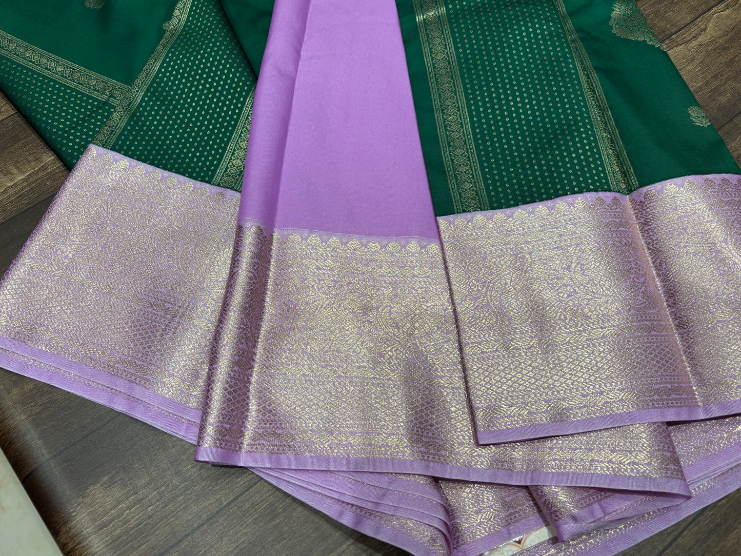 Semi Kanchipuram silk