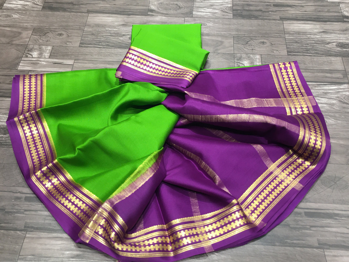 Pure Mysore silk saree
