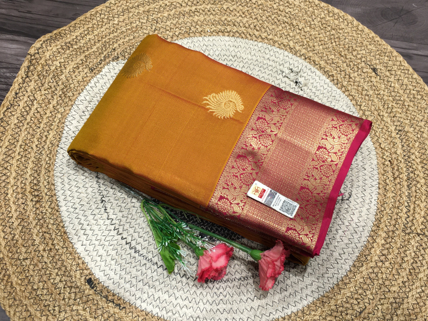 Pure Kanchipuram silk