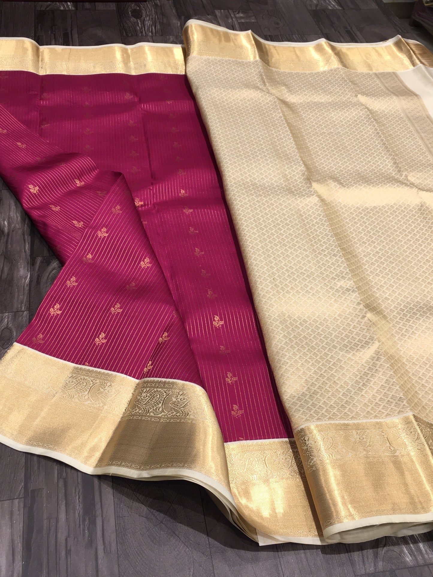 Pure Kanchipuram silk