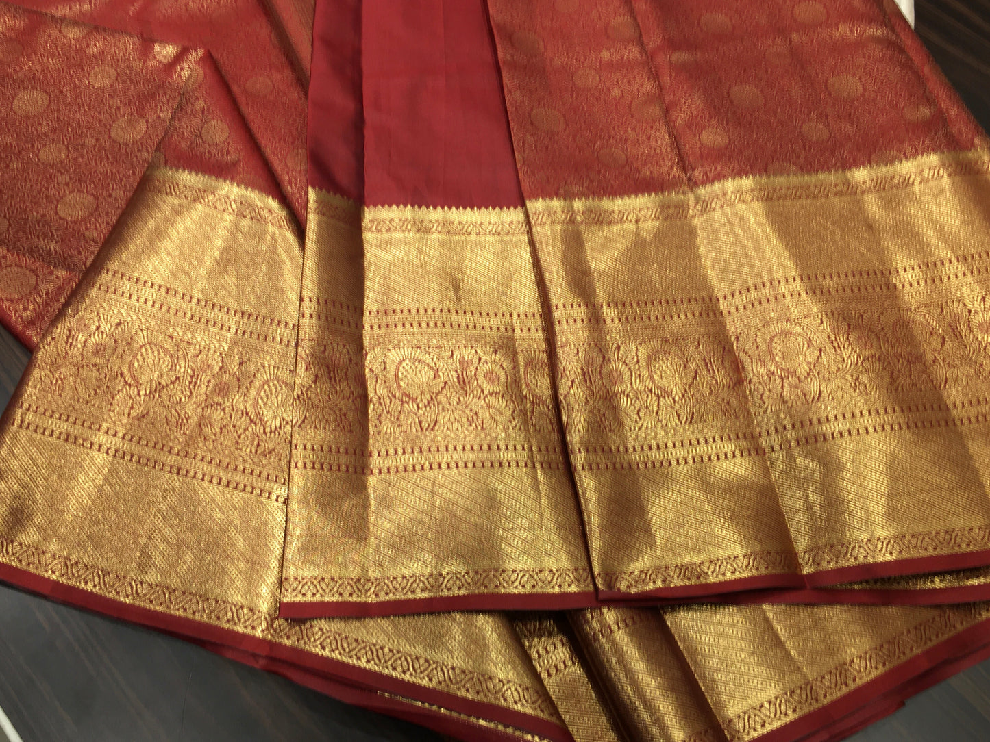 Semi Kanchipuram silk