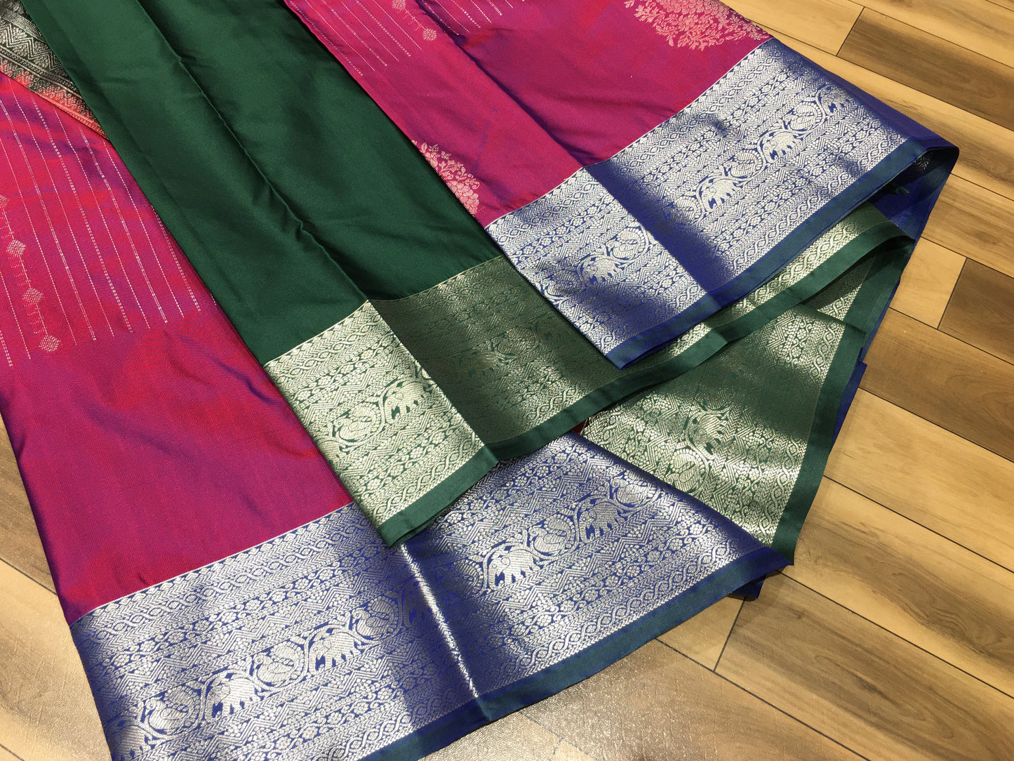 Semi Kanchipuram silk