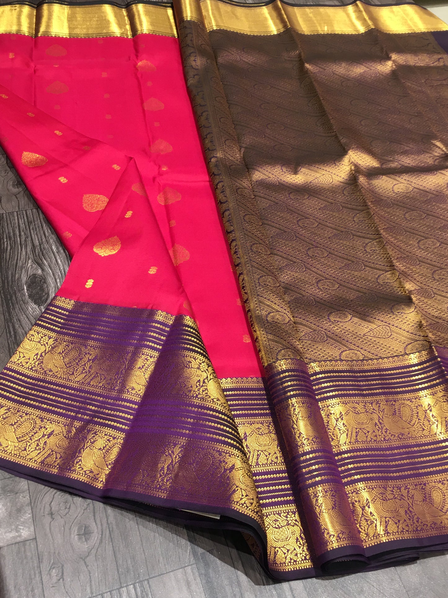 Pure Kanchipuram silk