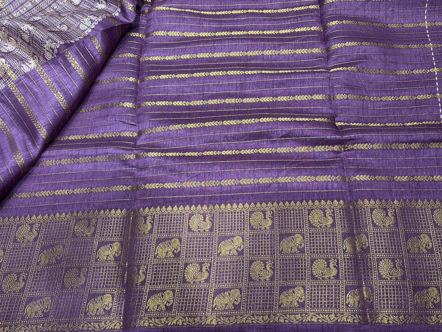 Mulberry silk saree