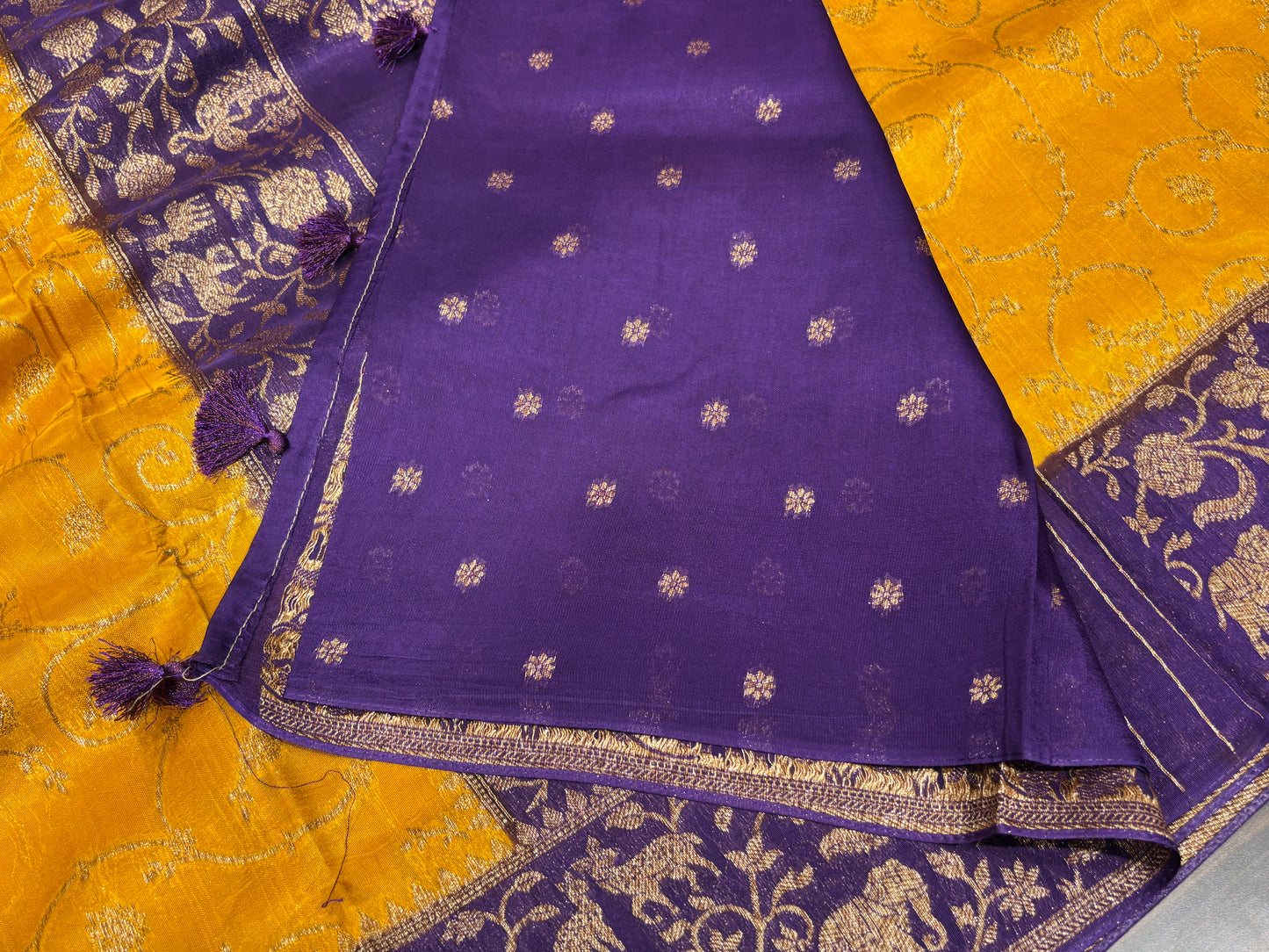 Soft tussar saree