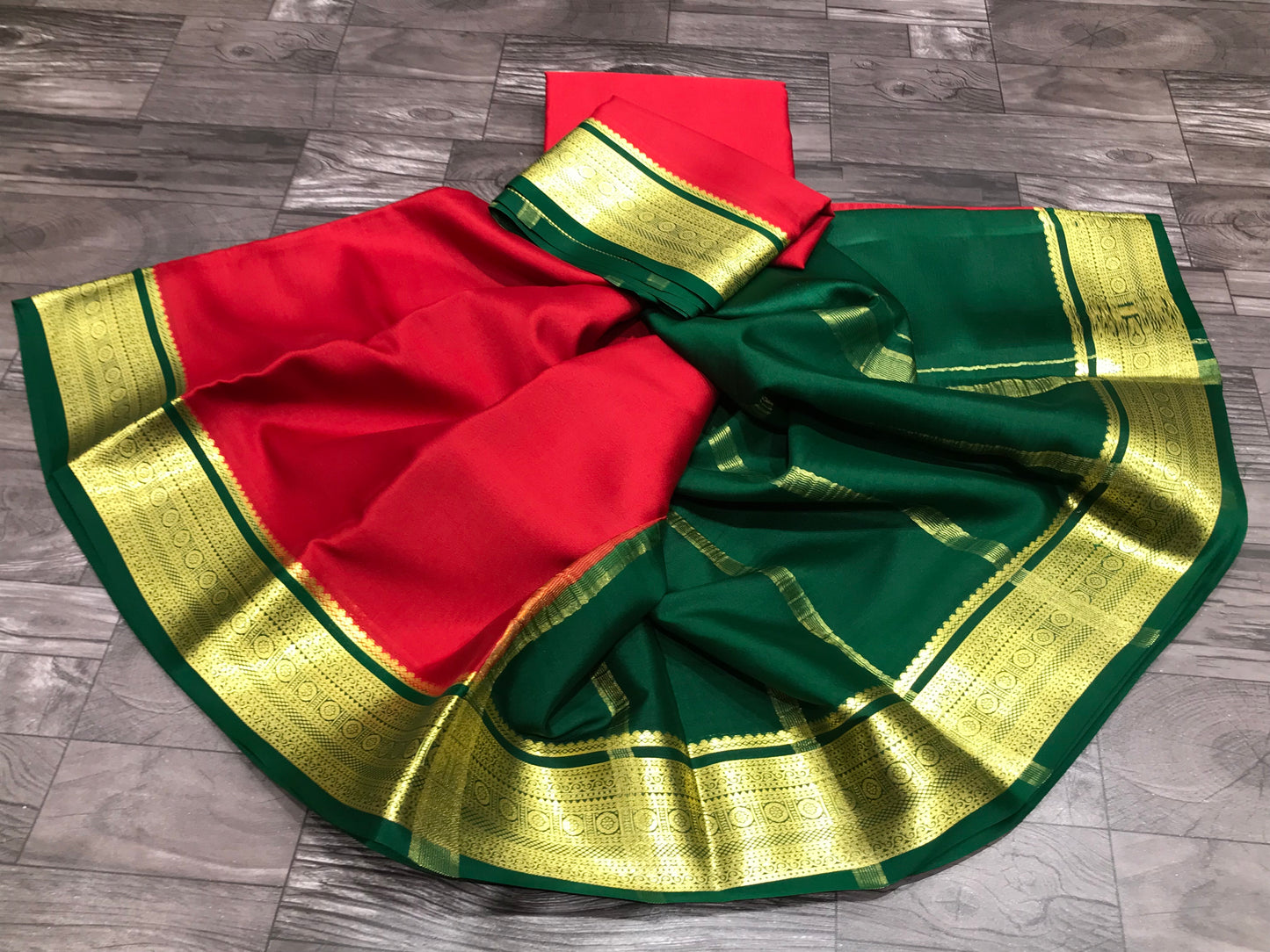 Pure Mysore Silk Saree