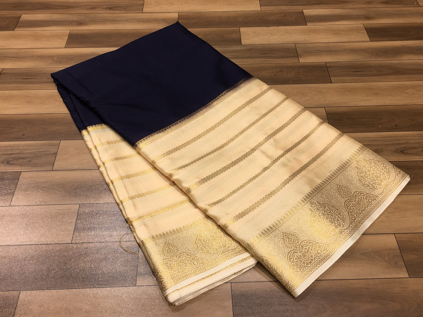 Semi Mysore crape silk