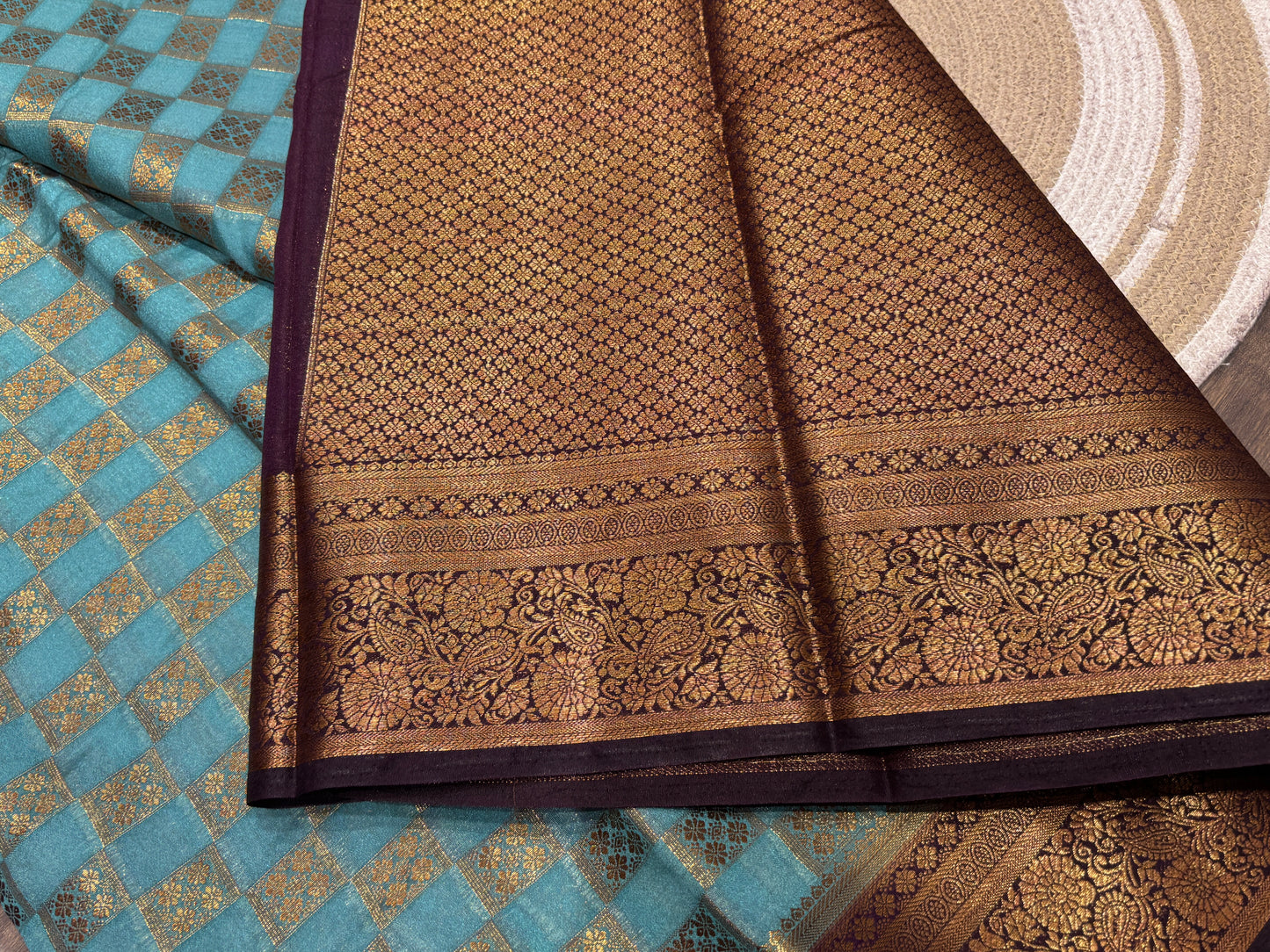 Raw silk saree