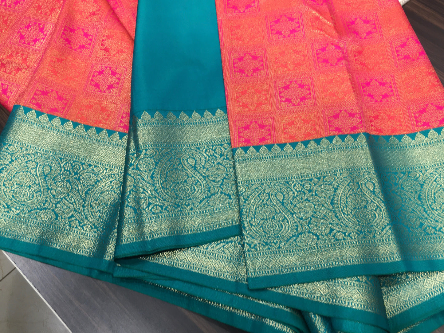Semi Kanchipuram silk