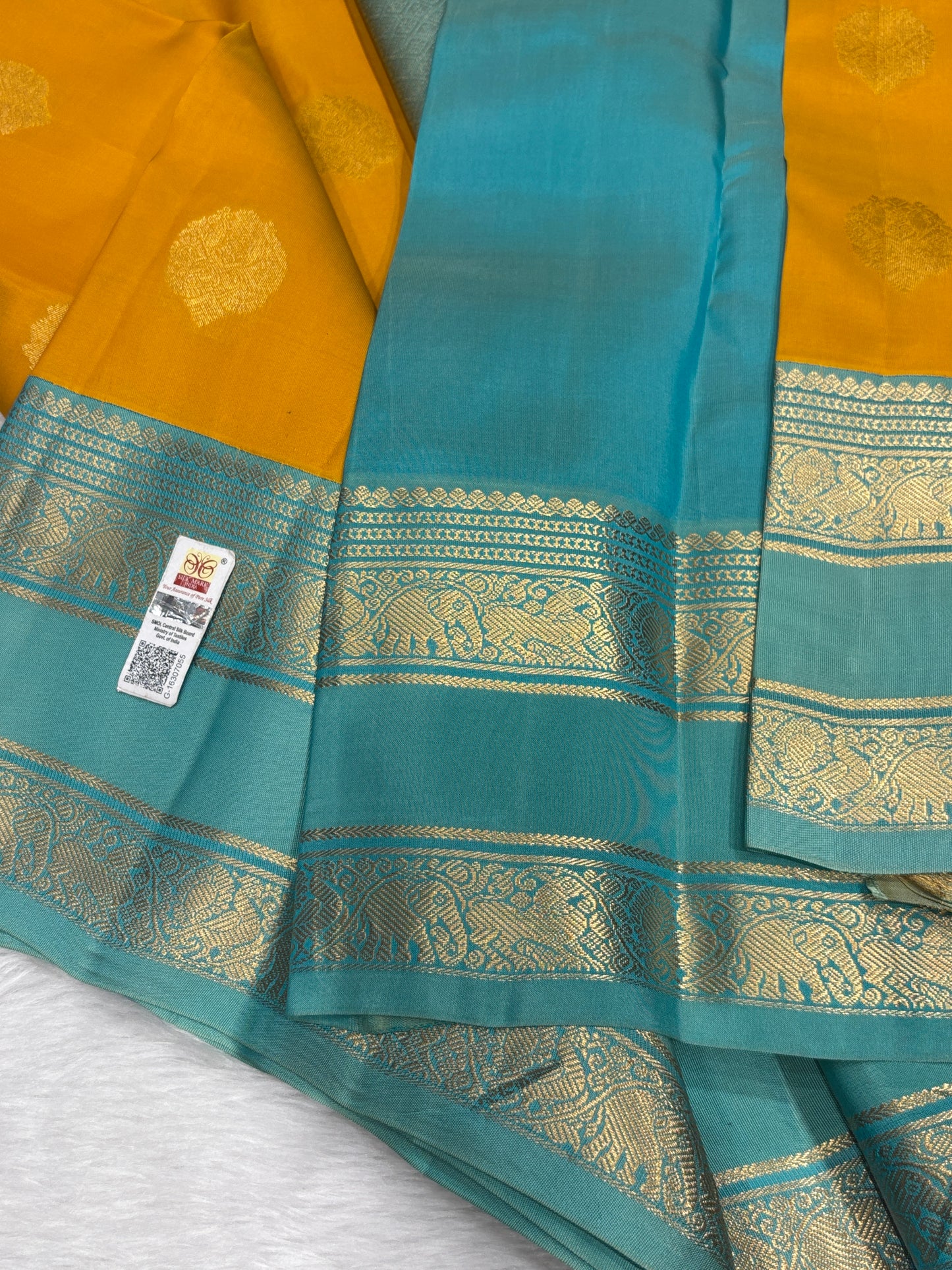 Pure Kanchipuram silk