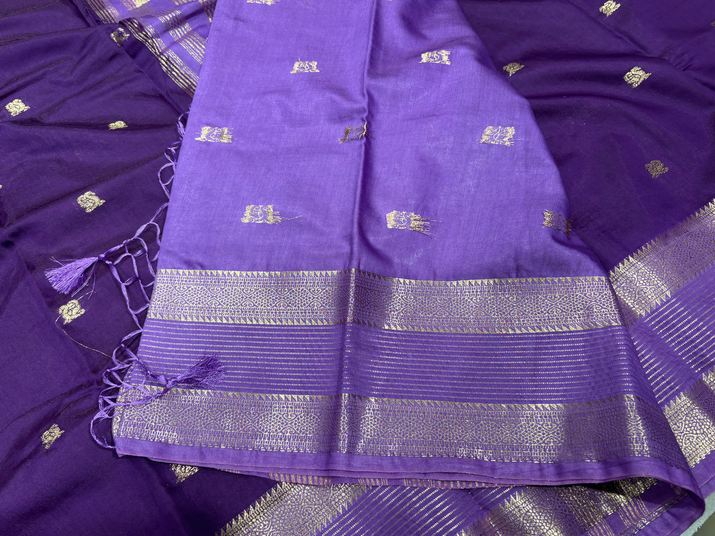 Semi Mysore crape