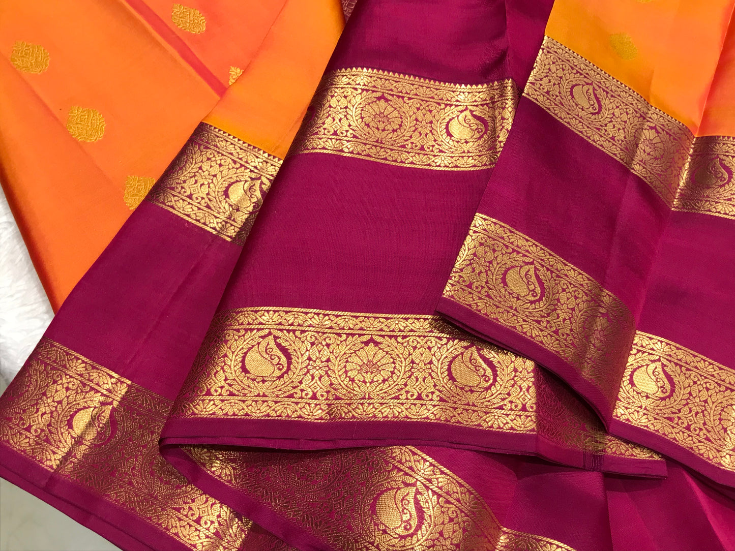 Pure Kanchipuram silk