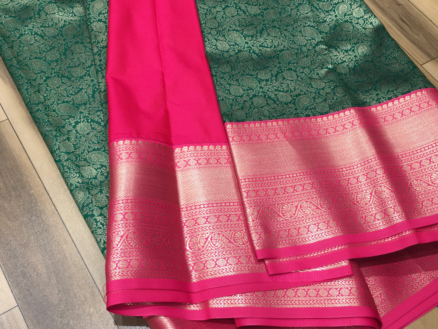 Semi Kanchipuram silk