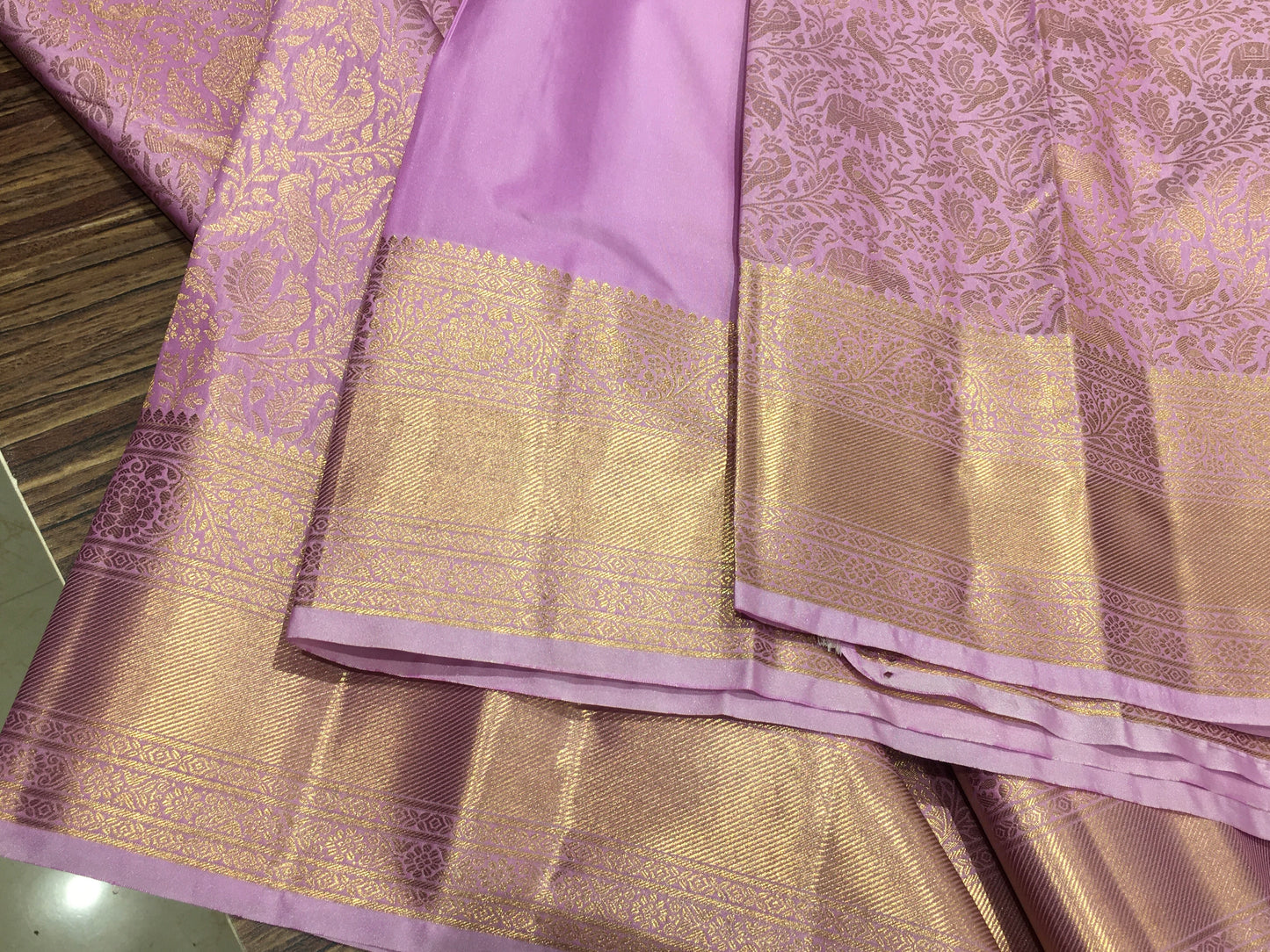 Semi Kanchipuram silk