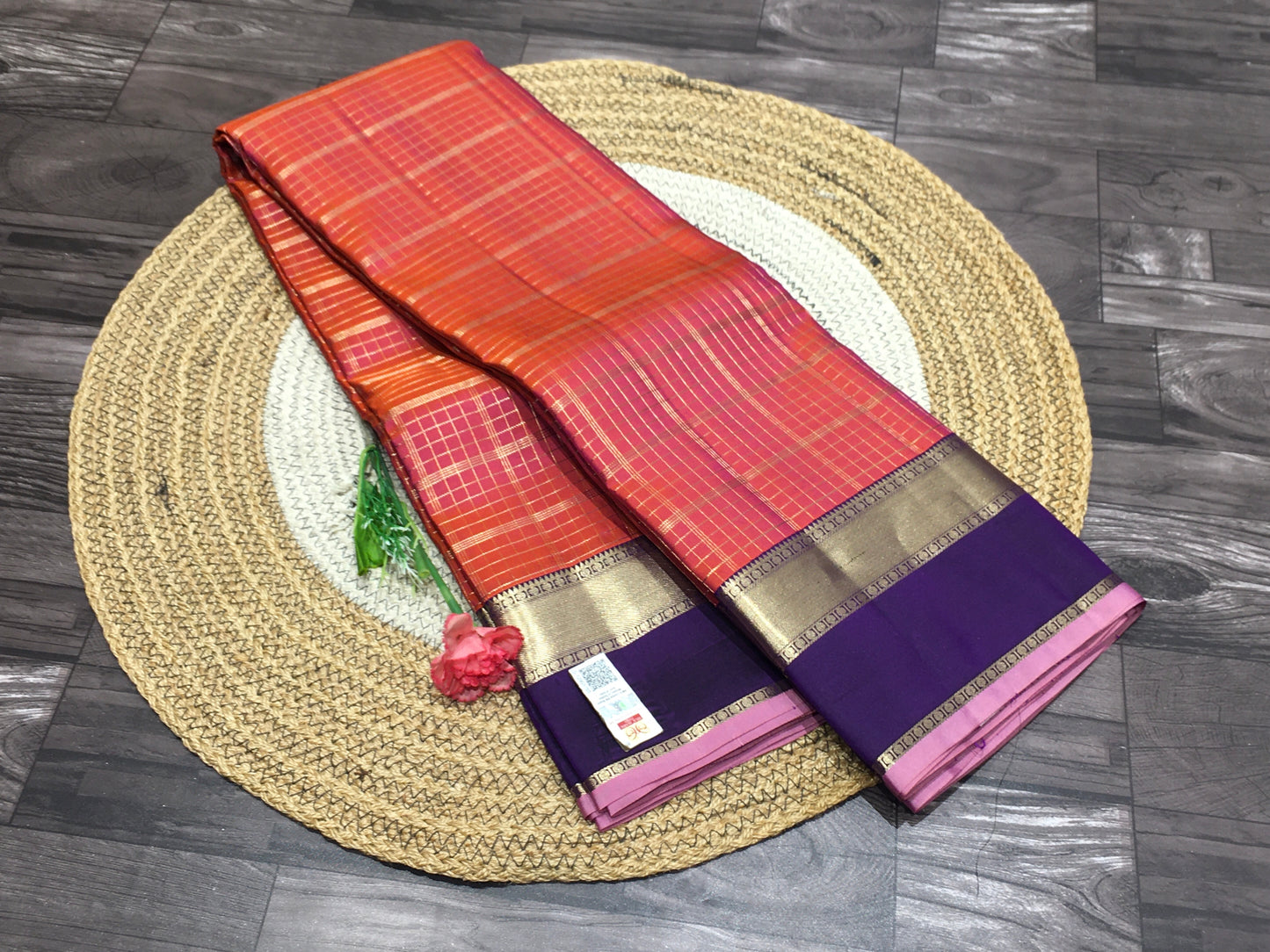 Pure Kanchipuram silk