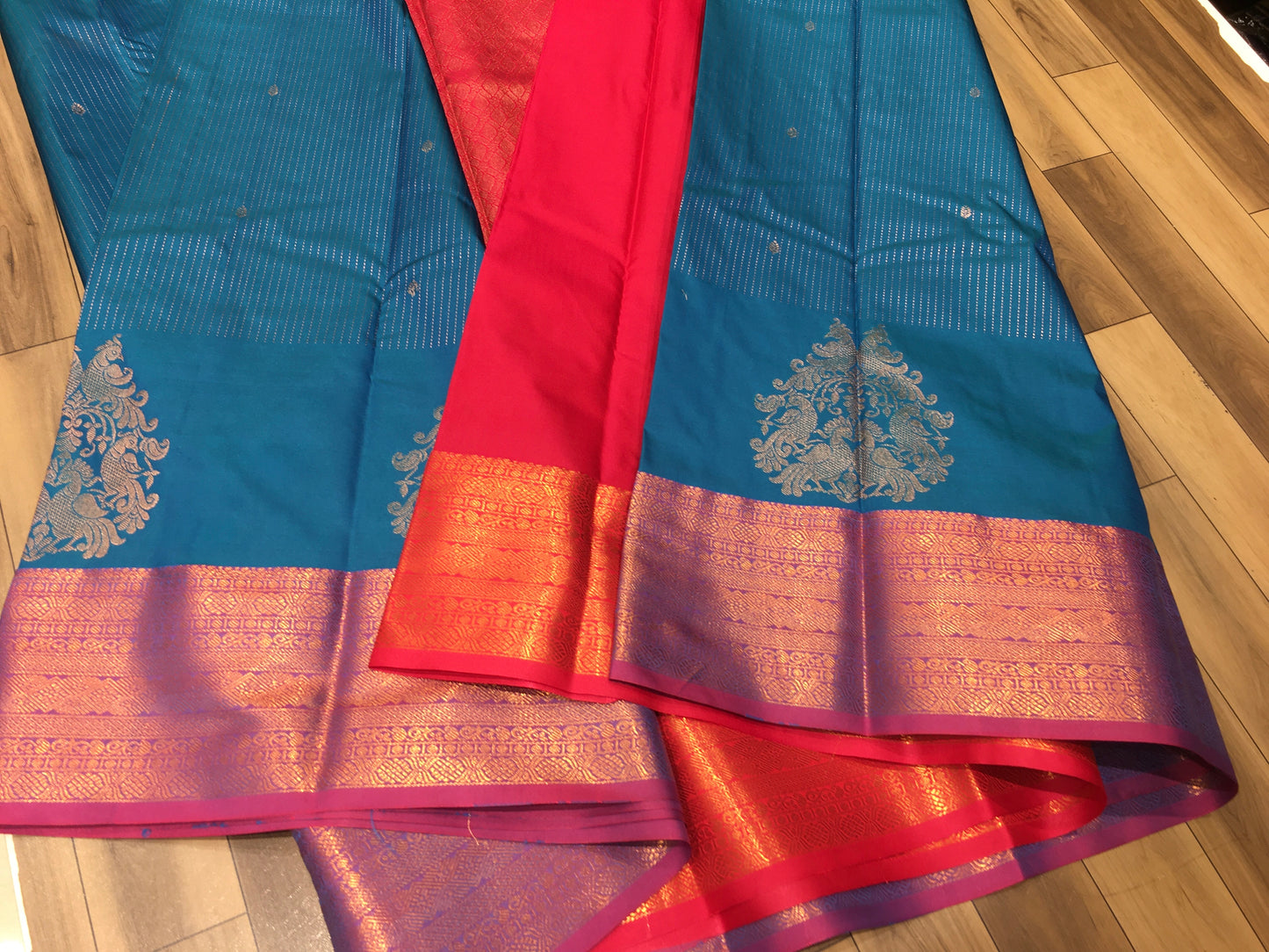 Semi Kanchipuram silk