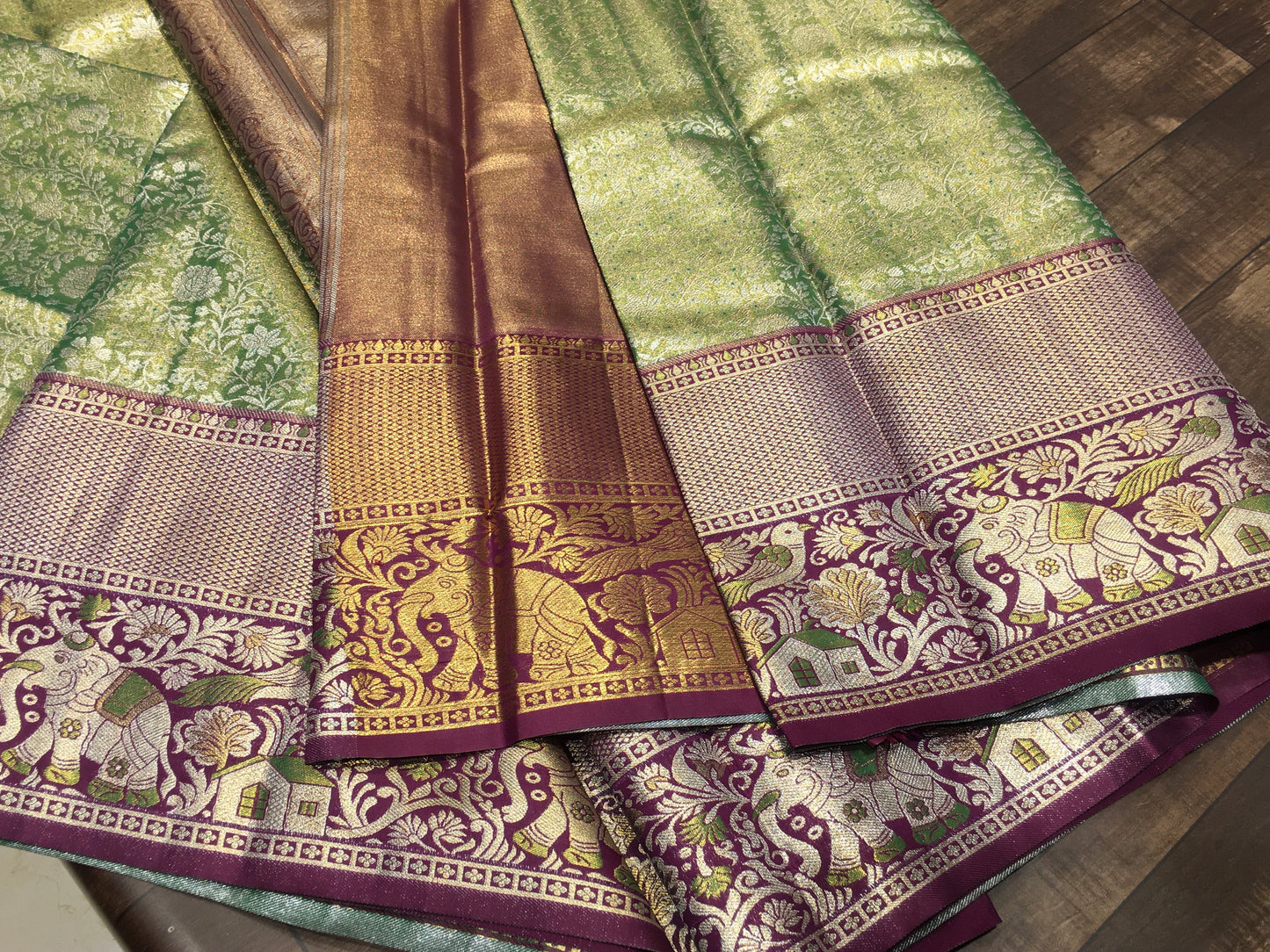 Semi Kanchipuram Tissue