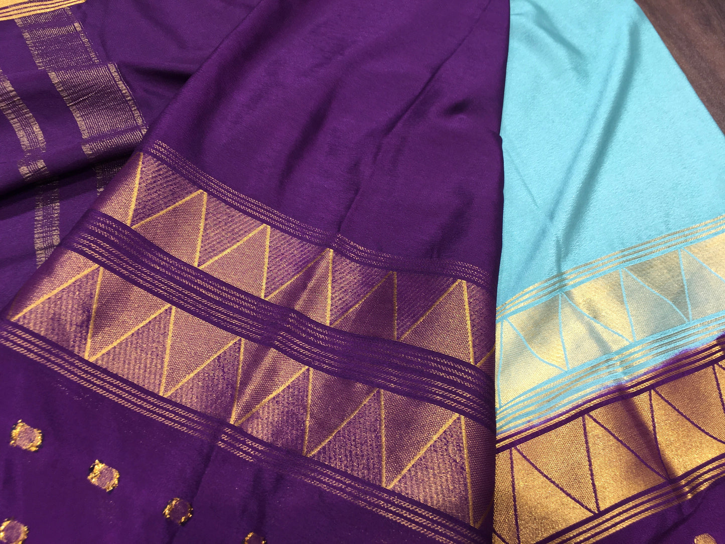 Semi Mysore Crape Silk