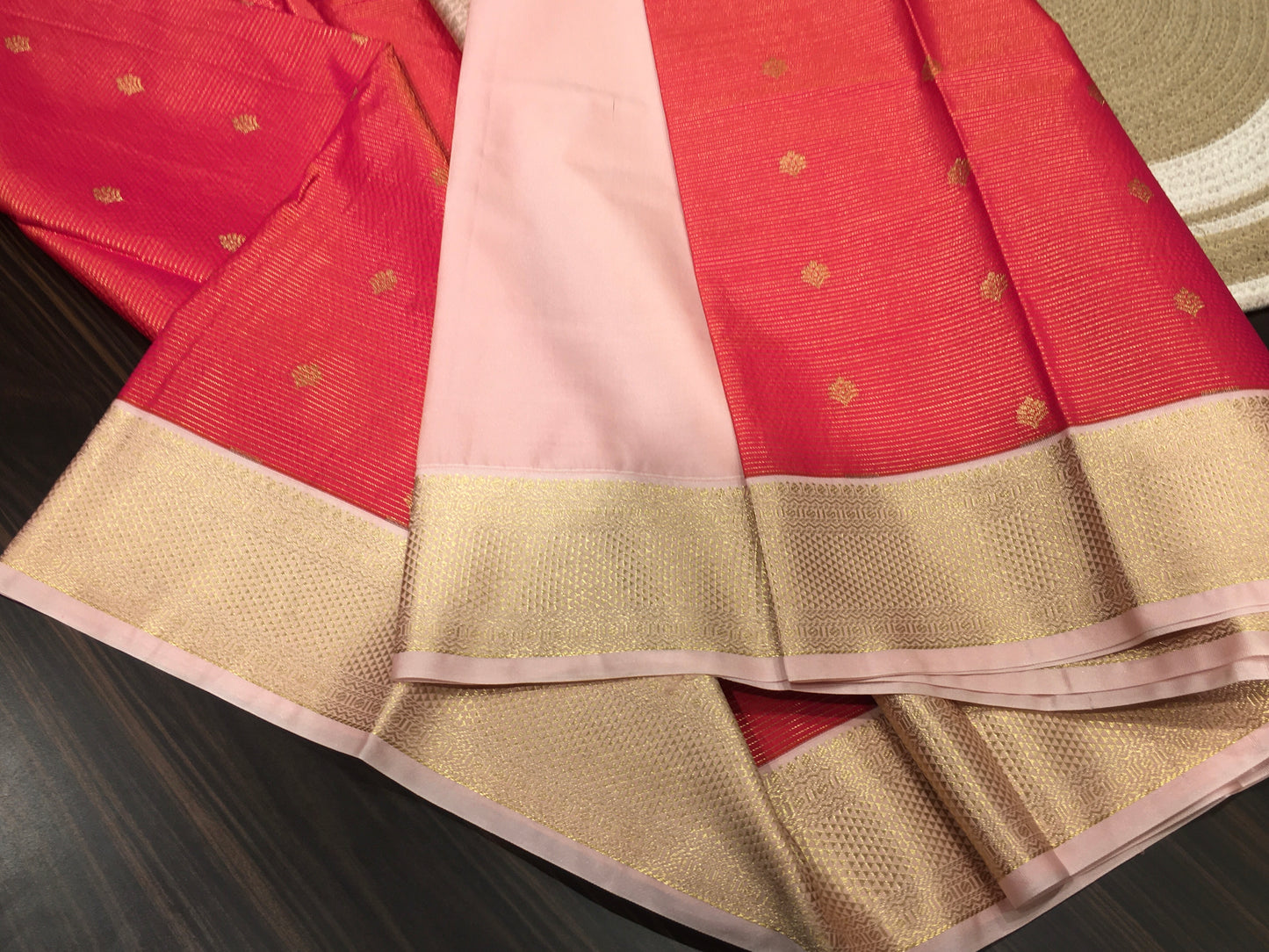 Semi Kanchipuram silk