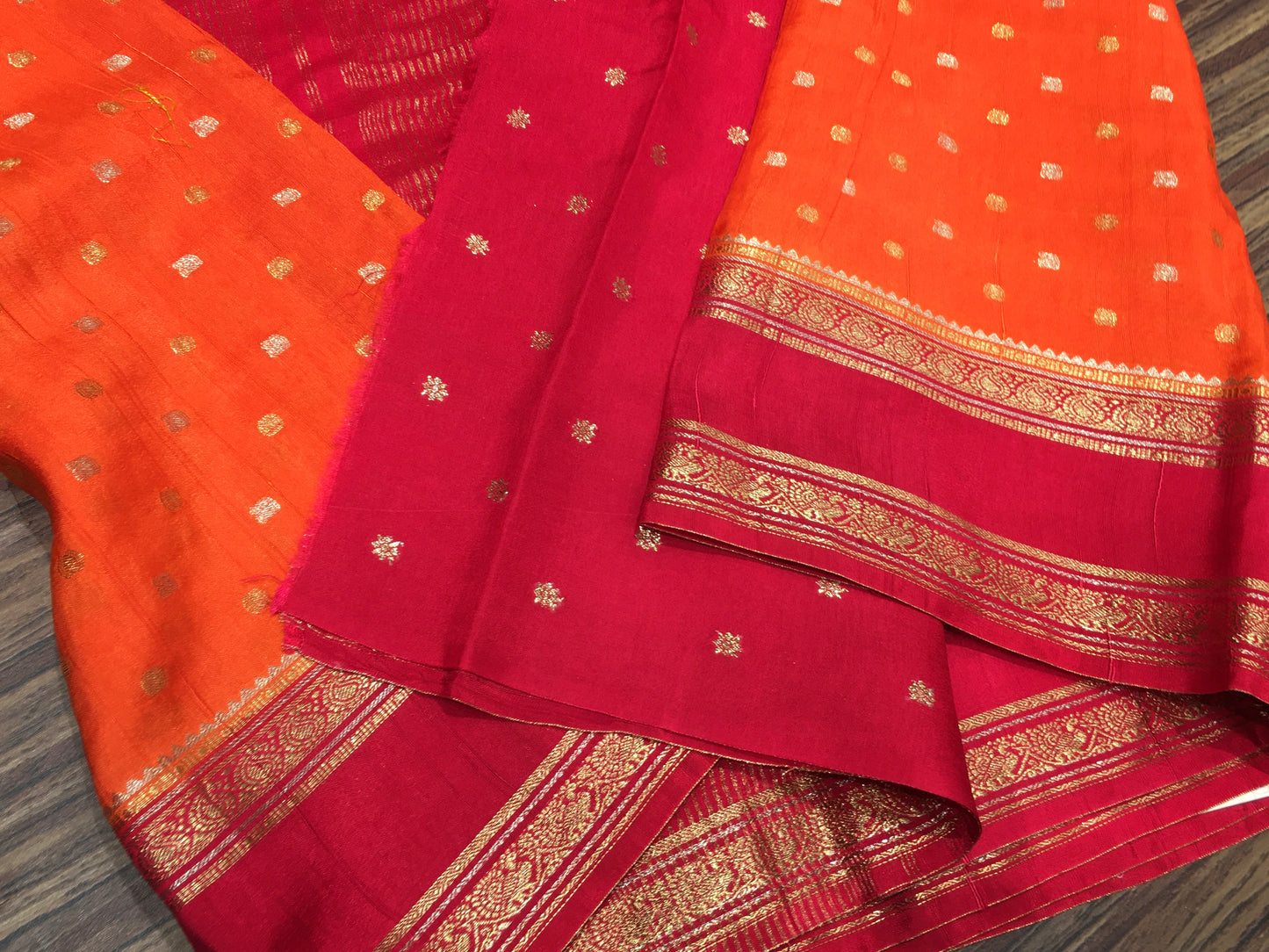 Soft tussar saree