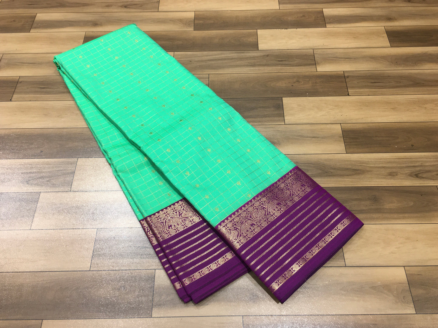 Semi Kanchipuram silk