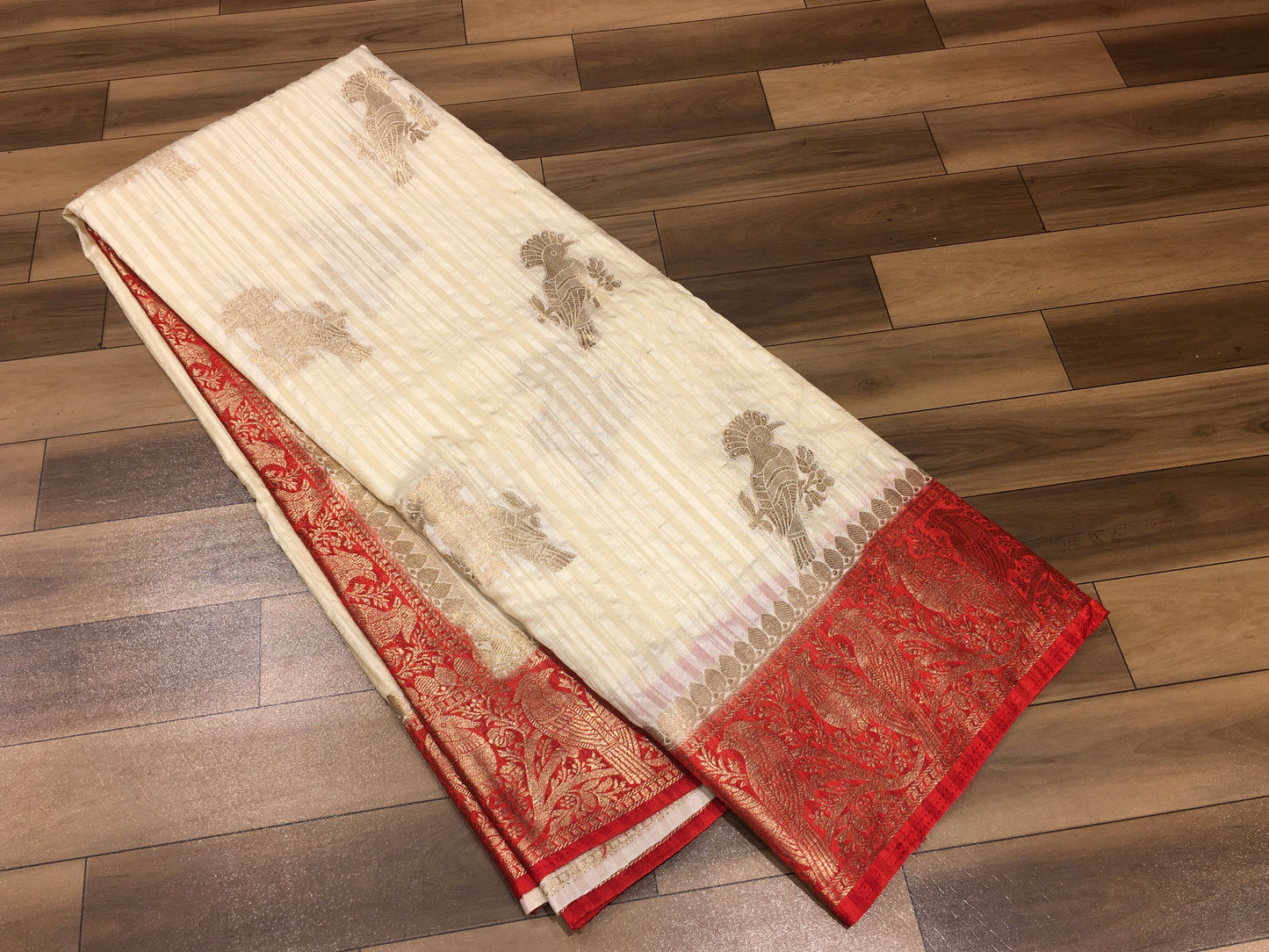 Raw silk saree