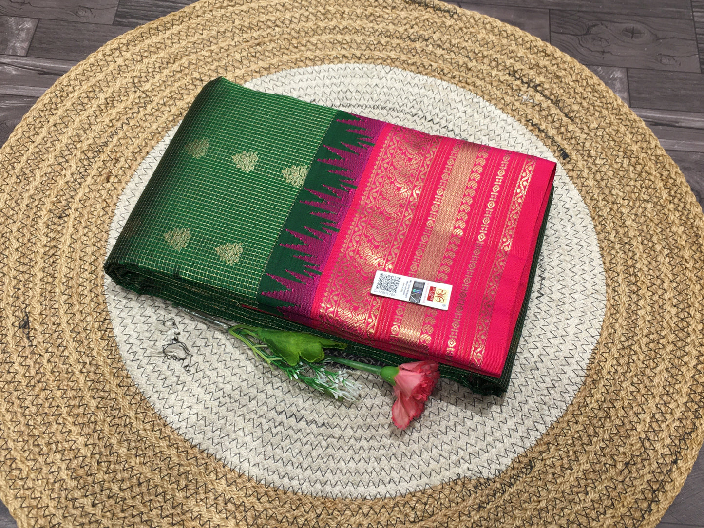 Pure Kanchipuram silk