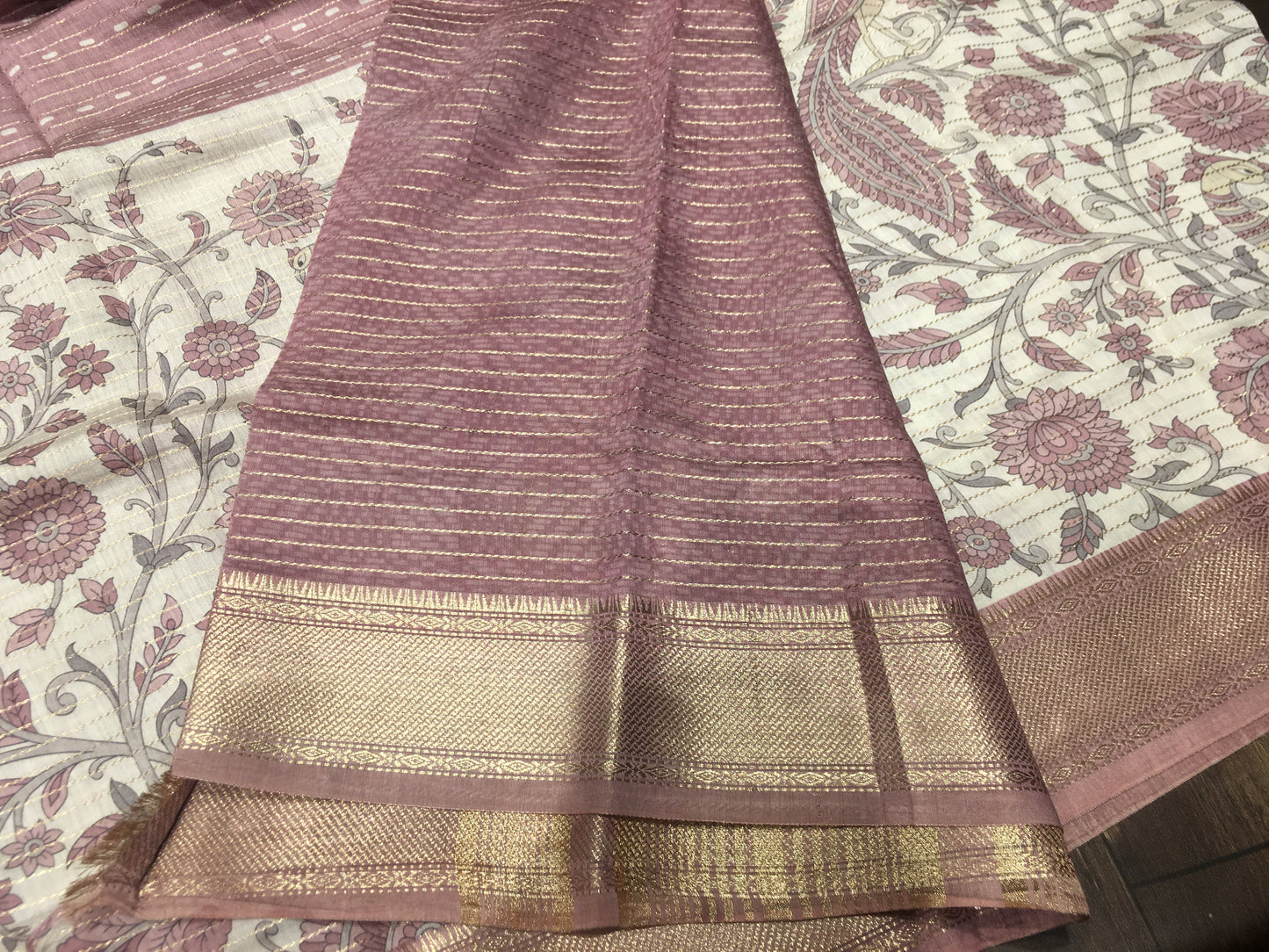 Butter Crape Saree