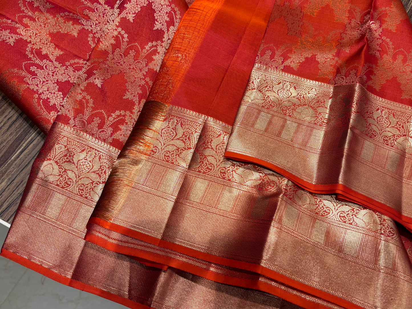 Pure Kanchipuram Broced Silk