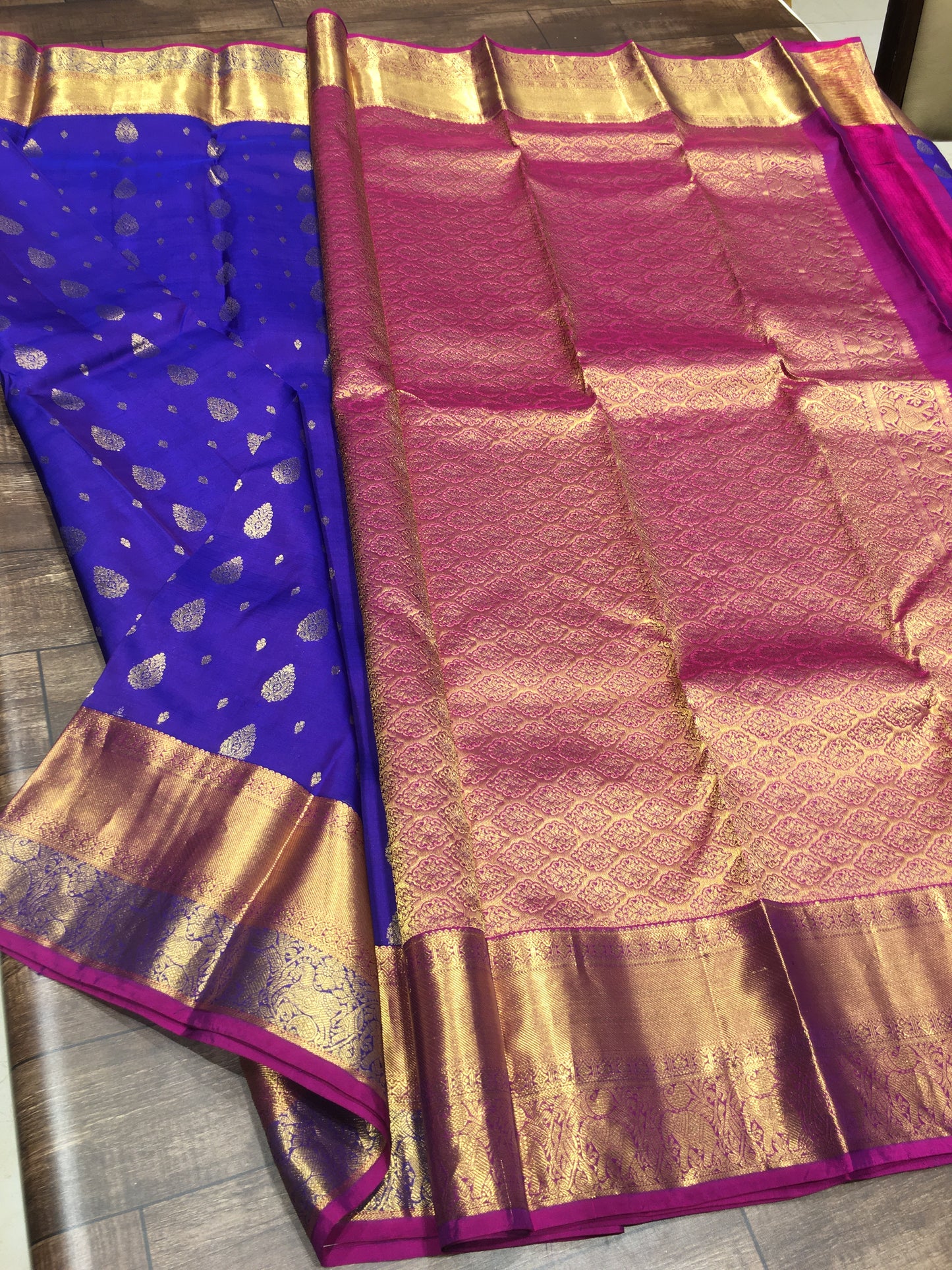 Pure Kanchipuram silk