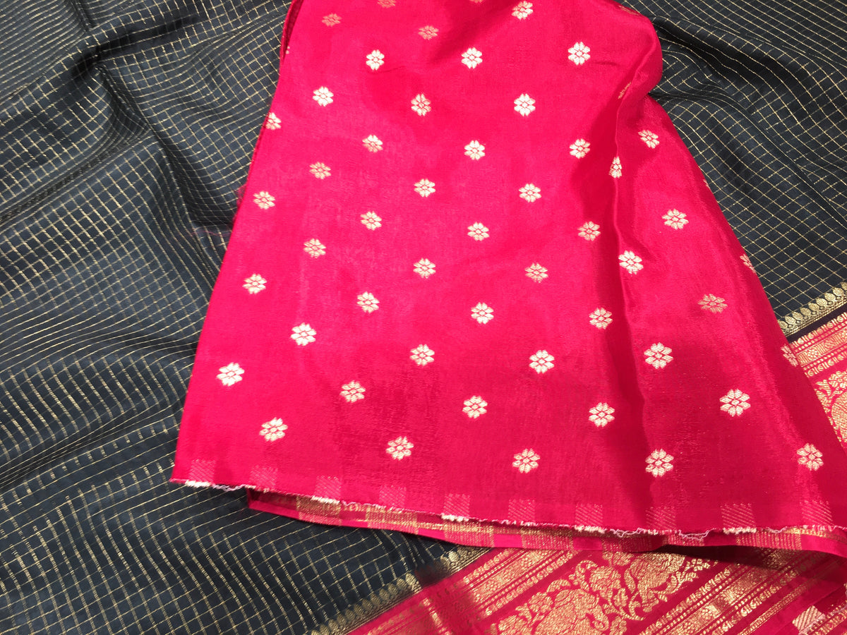 Semi Mysore Crape Silk