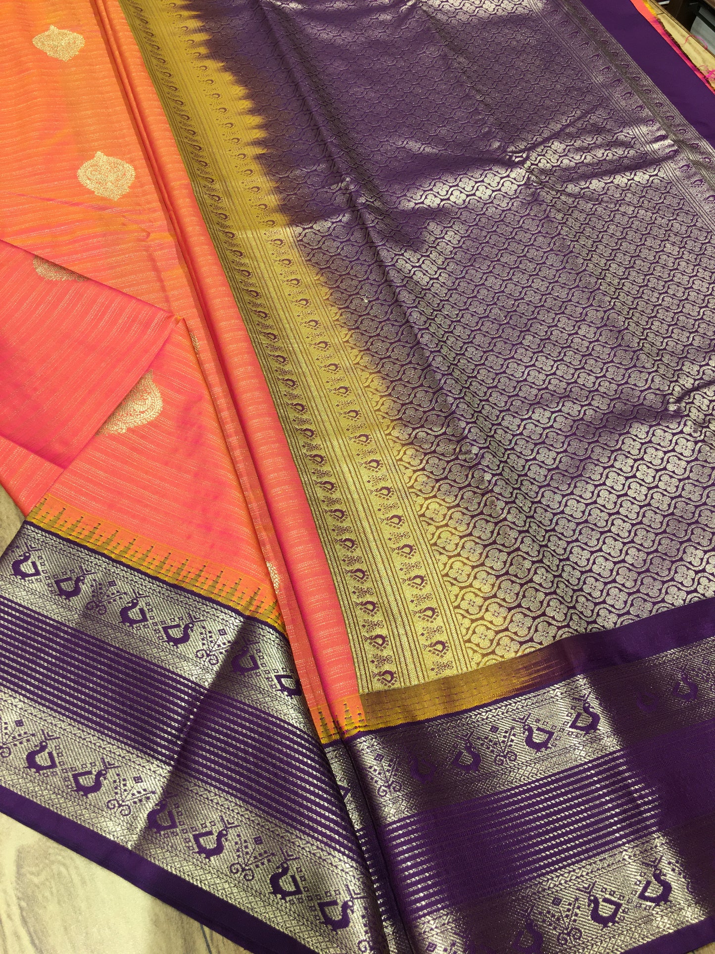 Semi Kanchipuram Silk