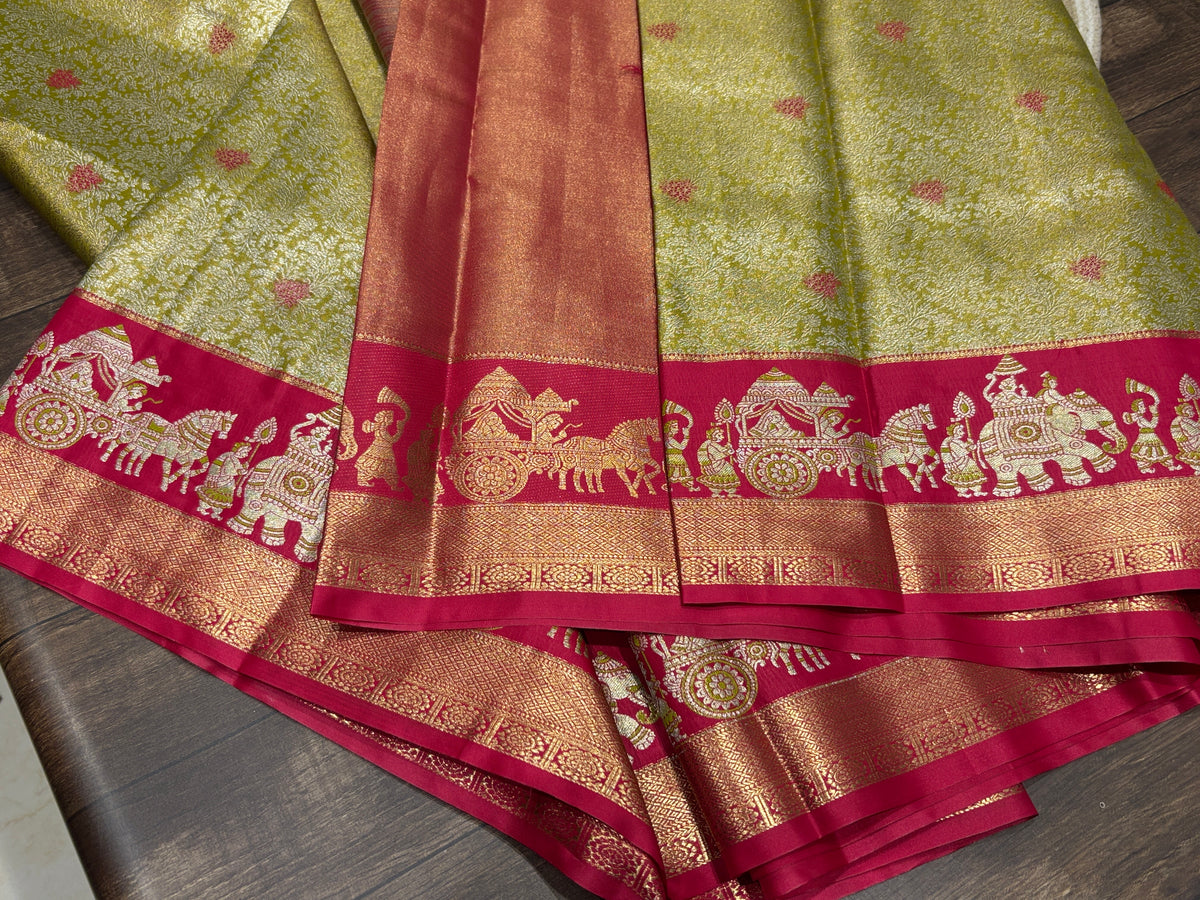 Semi Kanchipuram Tissue