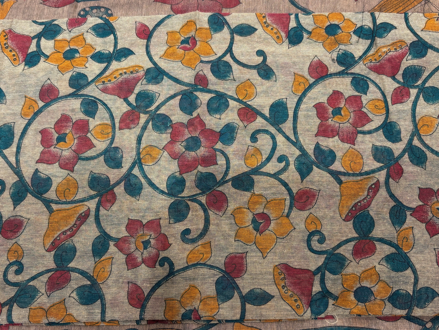 Kalamkari saree