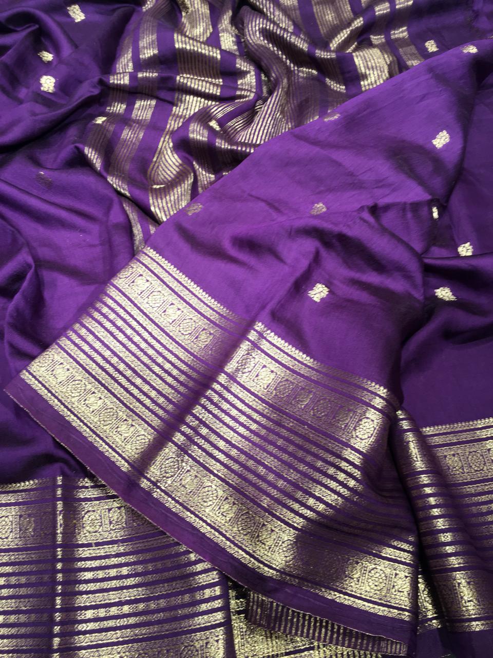 Crape Silk Saree