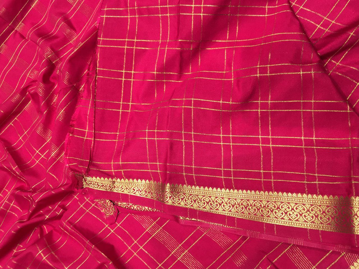 Semi Mysore Crape Silk
