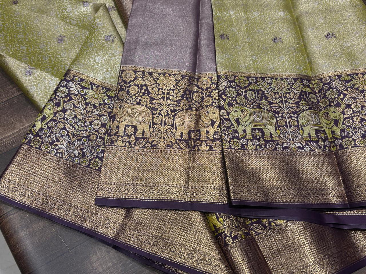 Semi Kanchipuram Tissue
