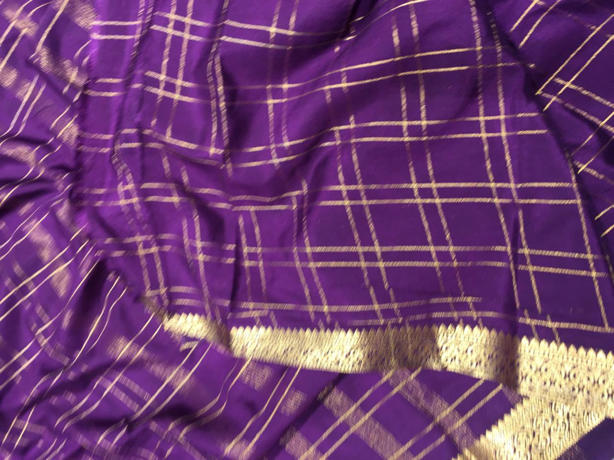 Semi Mysore Crape Silk