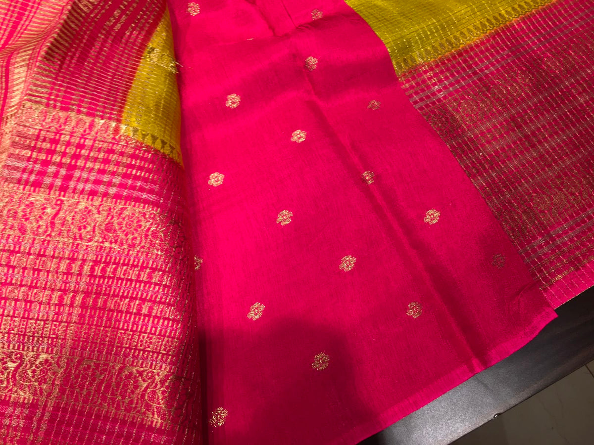 Moonga Crape Saree