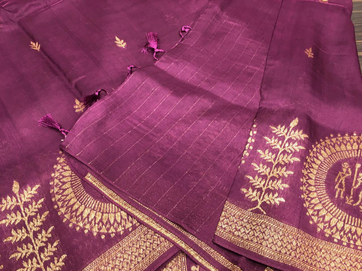 Soft Tussar Saree