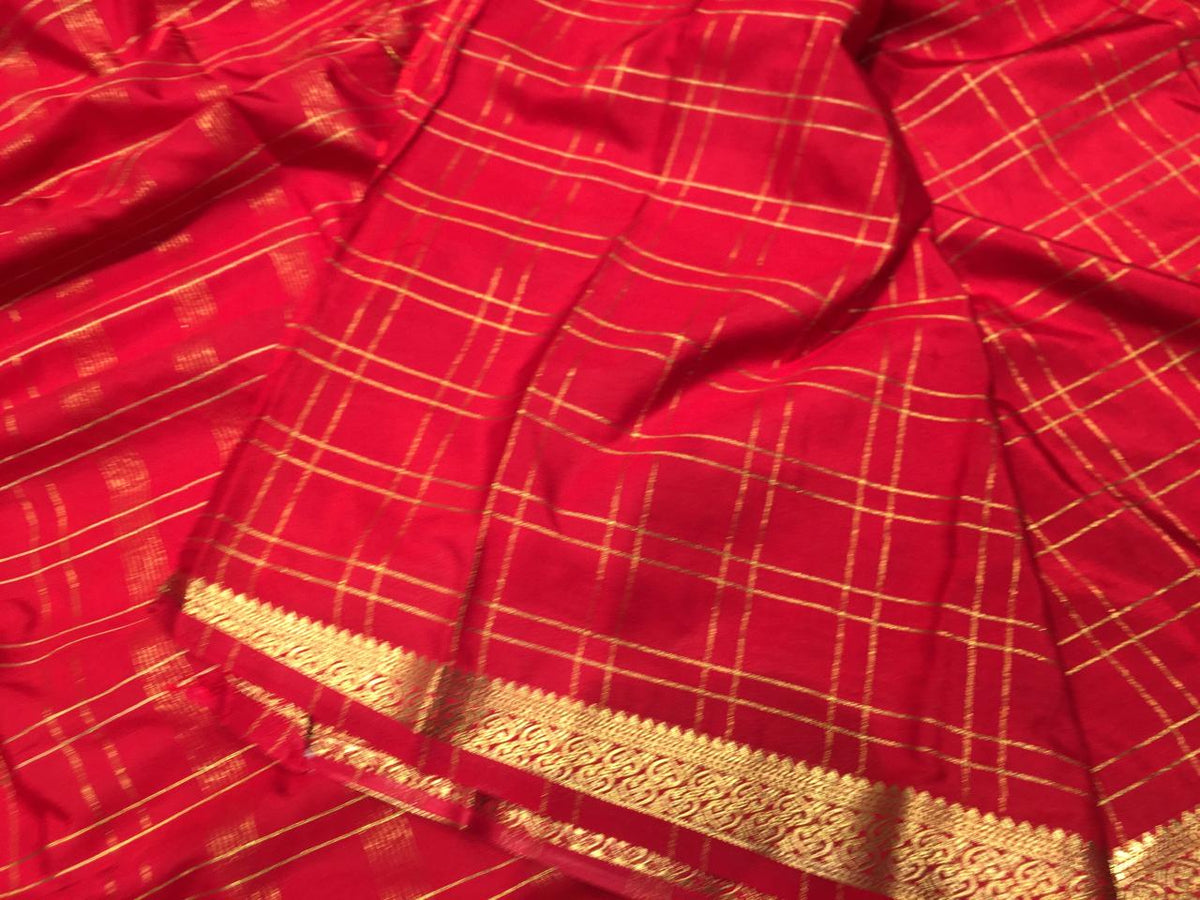 Semi Mysore Crape Silk