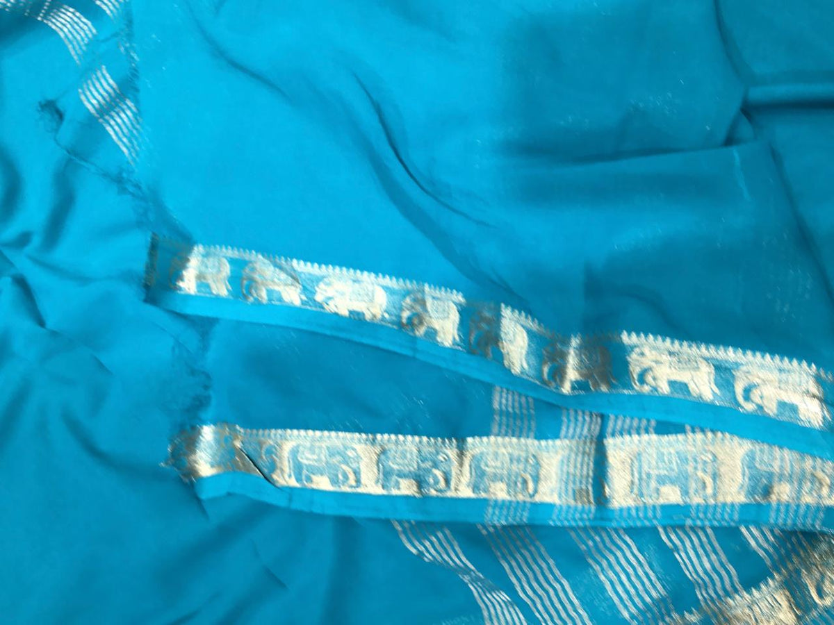 Semi Mysore Crape Silk