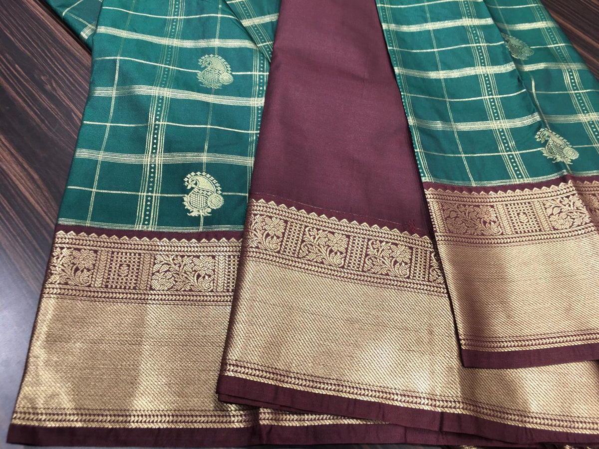 Semi Kanchipuram Silk