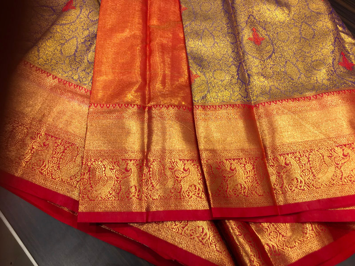 Semi Kanchipuram Tissue