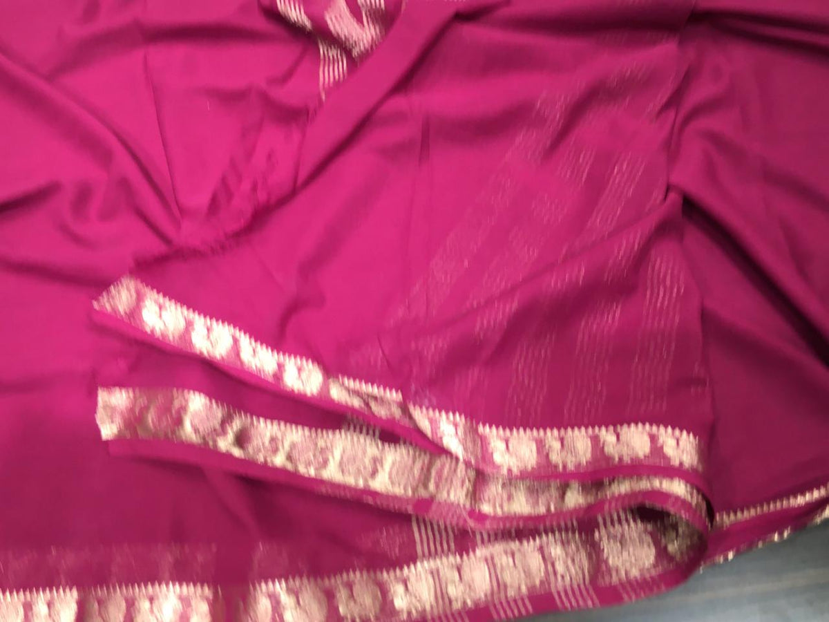 Semi Mysore Crape