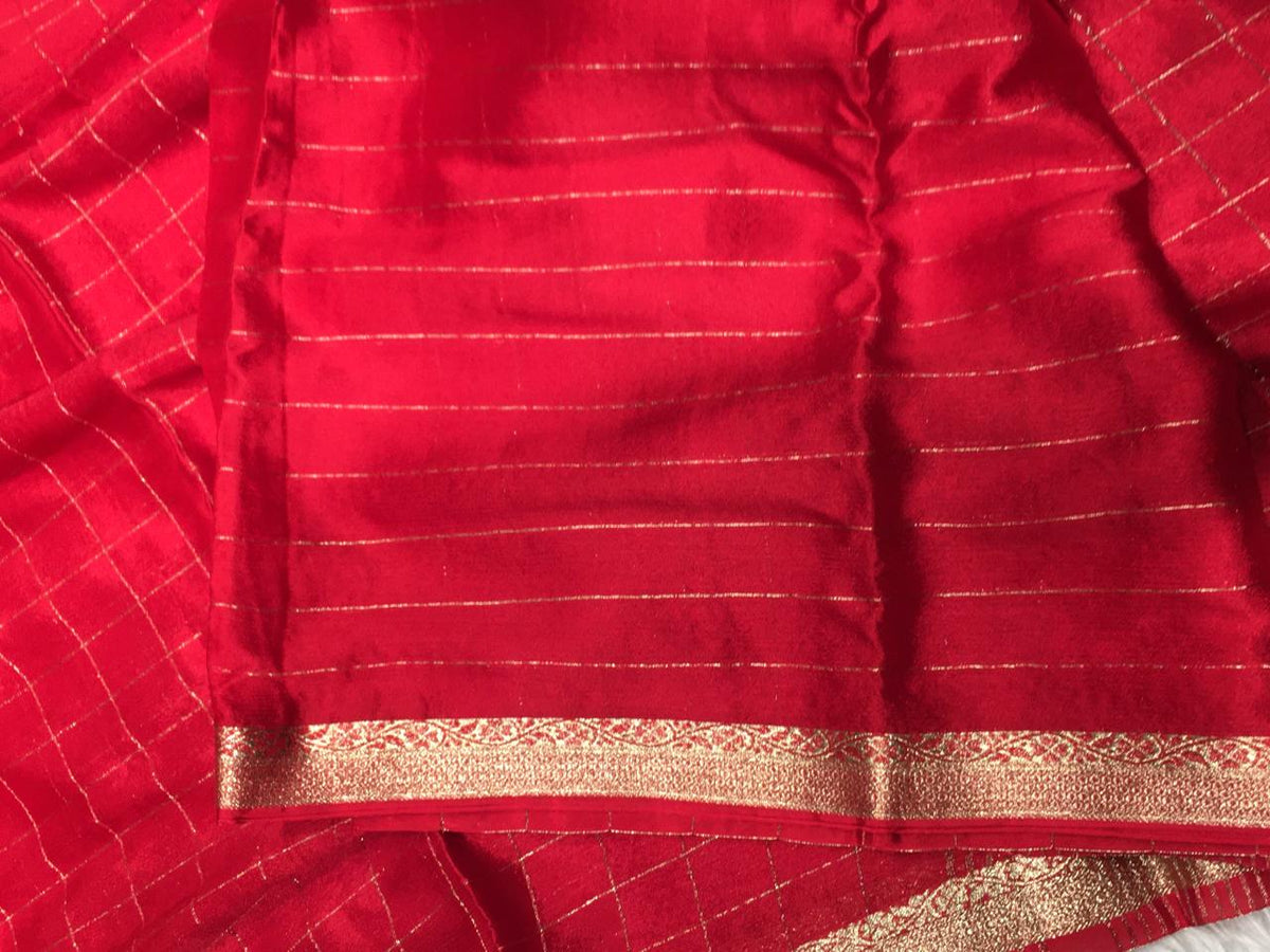 Wrinkle Chiffon Saree