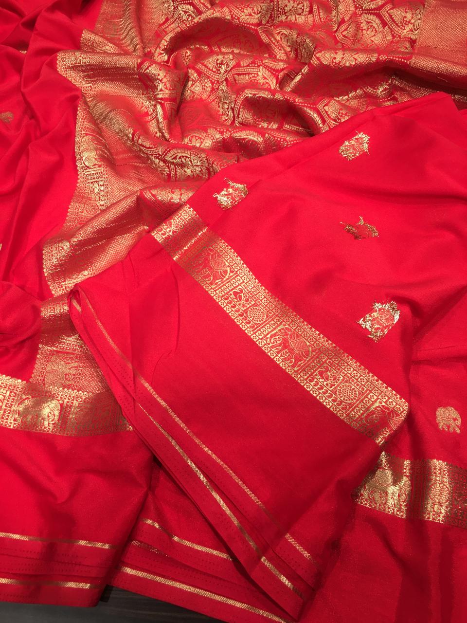 Semi Mysore Crape