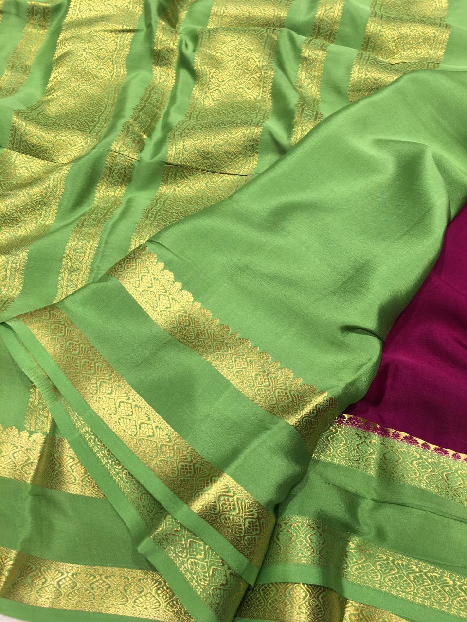 Pure Mysore Silk